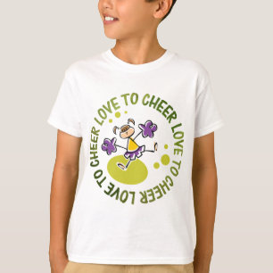 cheerleader cute cartoon T-Shirt