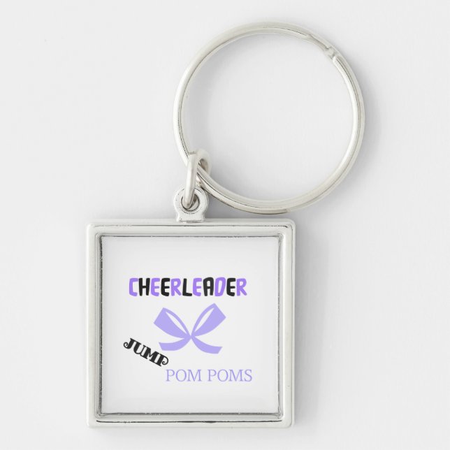 Cheerleader Dance Keychain (Front)