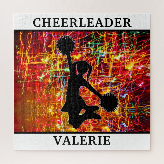 Cheerleader Electrifying Puzzle (Vertical)