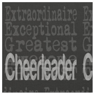 Cheerleader Extraordinaire Fabric