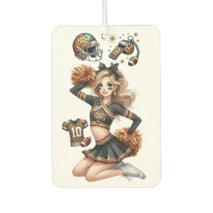 Cheerleader Football Princess Air Freshener
