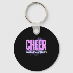 Cheerleader Fun Spirit Competition Cheer Squad Keychain