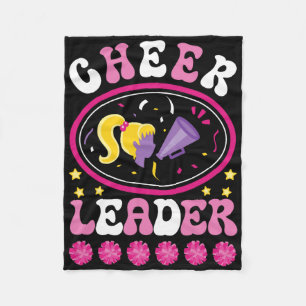 Cheerleader Funny Cheer Practice Cheering Team Che Fleece Blanket