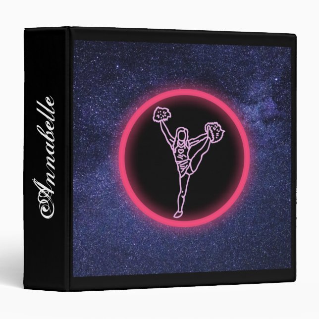 Cheerleader Galaxy Binder (Front/Spine)