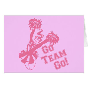 Cheerleader Go Team