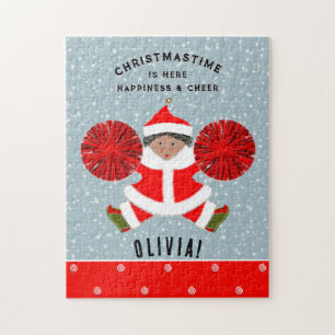 Cheerleader Holiday Gifts Jigsaw Puzzle
