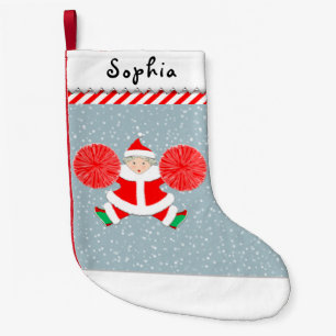 Cheerleader Holiday Gifts Small Christmas Stocking