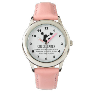 Cheerleader inspirational Quote Watch