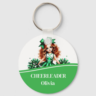Cheerleader keychain