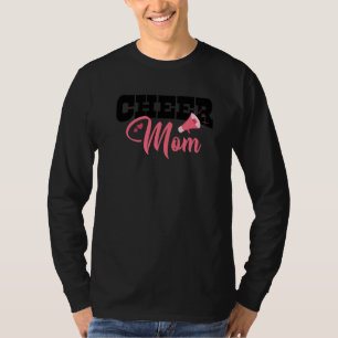 Cheerleader Mom Cheer Moms Megaphone Cheer Squad C T-Shirt