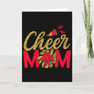 Cheerleader Mom Cheerleading Cheer Mom  Card