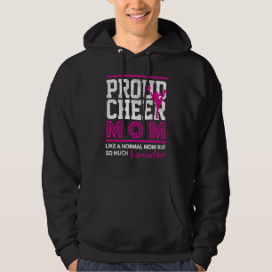 Cheerleader Mother Cheer Mama Parents Proud Cheer  Hoodie
