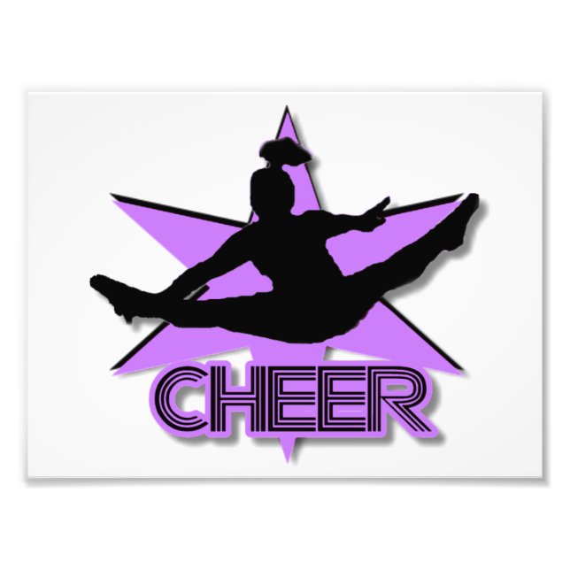 Cheerleader Photo Print (Front)
