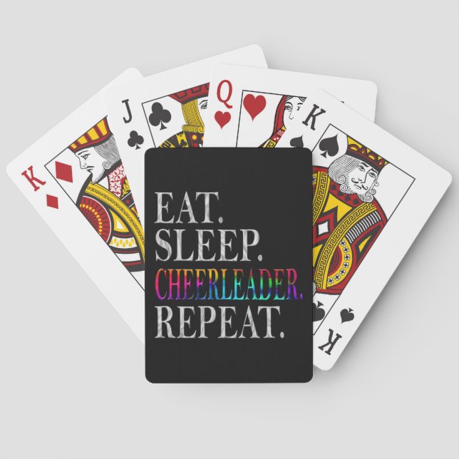Cheerleader Playing Cards (Back)