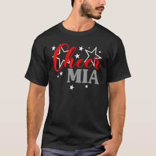 Cheerleader Proud Cheer Mia Pride Sports Supporter T-Shirt