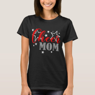 Cheerleader Proud Cheer Mom Pride Sports Supporter T-Shirt
