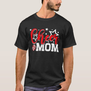Cheerleader Proud Cheer Mom Pride Sports Supporter T-Shirt