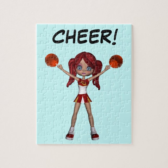 Cheerleader Puzzle (Vertical)