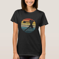 Cheerleader Silhouette On A Distressed Retro Sunse