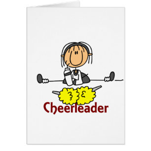 Cheerleader Stick Figure