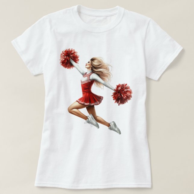 Cheerleader  T-Shirt (Design Front)