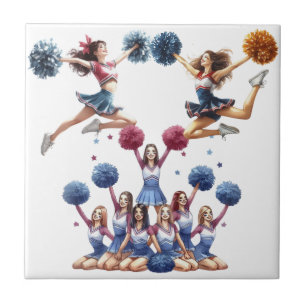 Cheerleader  tile