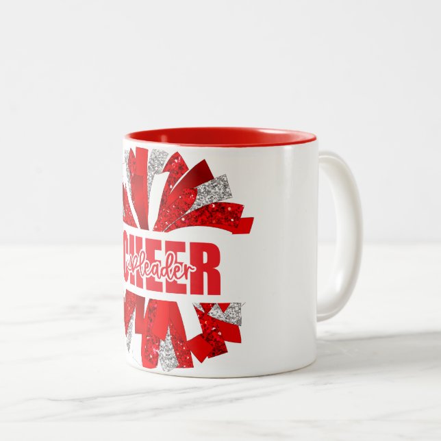 Cheerleader  Two-Tone coffee mug (Front Right)