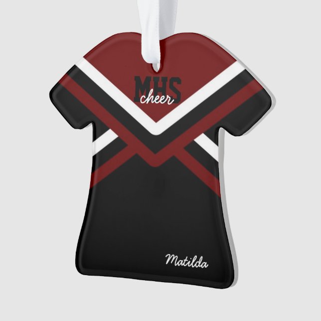 Cheerleader Uniform Acrylic Ornaments (Front)
