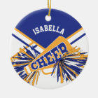 Cheerleader 📣💖 - White, Blue and Gold