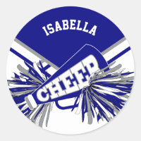 📣 Cheerleader  - White, Blue and Grey