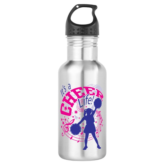 Cheerleaders 532 Ml Water Bottle (Front)