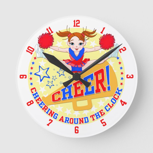 Cheerleaders Clock (Front)