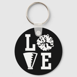 Cheerleaders Love Keychain
