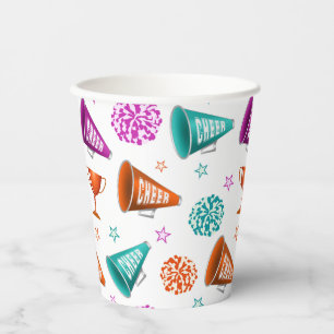 Cheerleaders paper cups