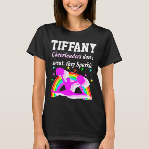 CHEERLEADERS SPARKLE PERSONALIZED T SHIRT