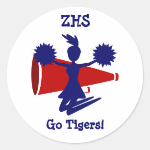Cheerleader's Stickers