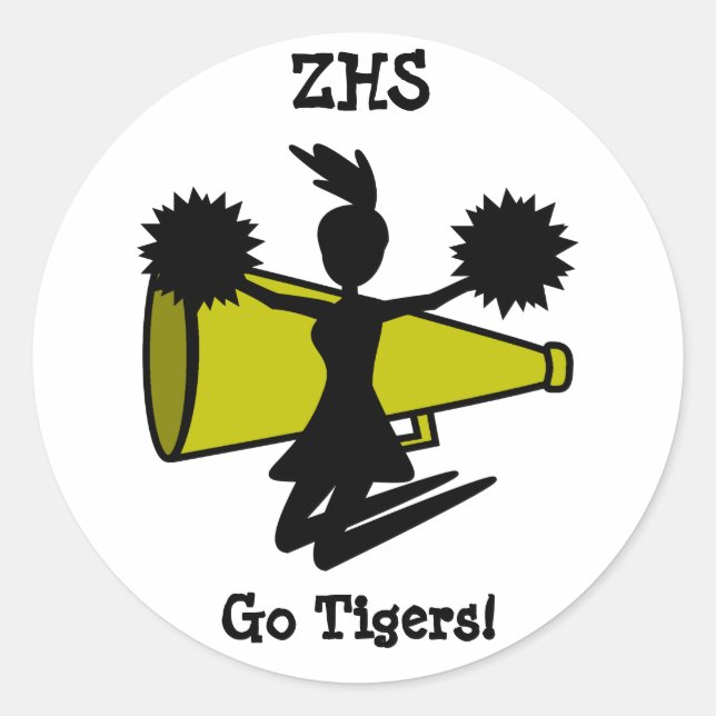 Cheerleader's Stickers (Front)