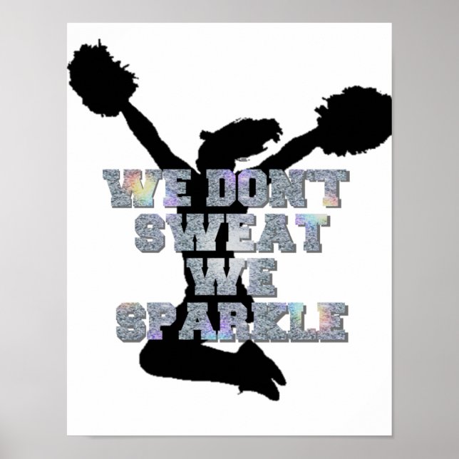 Cheerleaders we sparkle poster (Front)