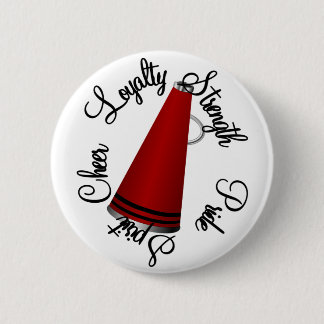 Cheerleading 2 Inch Round Button