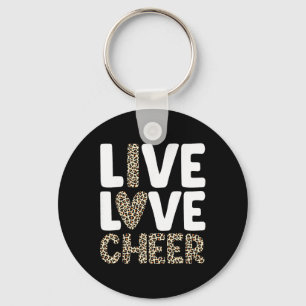 Cheerleading Art For Women Girls Cheer Squad Cheer Keychain