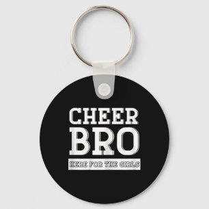 Cheerleading Brother Shirt Boys Cheerleader Cheer Keychain