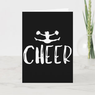 Cheerleading Cheer Coach Mom Dad Cheerleader For G Card