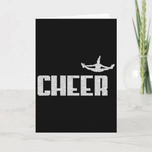 Cheerleading Cheer Coach Mom Dad Cheerleader Gift  Card