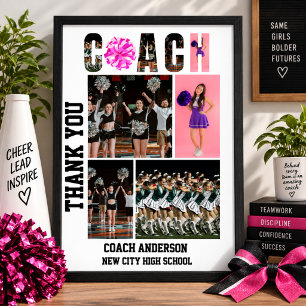 Cheerleading Cheer Coach Senior Night Graduation Poster