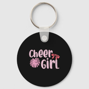 Cheerleading Cheer Girl Cheerleader Girls Kids You Keychain