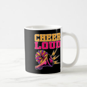 Cheerleading Cheer Loud Funny Cheerleader Coffee Mug
