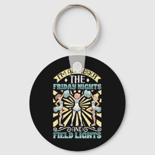 Cheerleading Cheer Quote Footll Stadium Dance Pom  Keychain