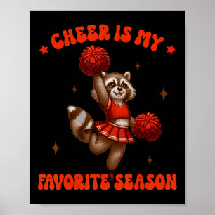 Cheerleading Cheer Squad Cheer Is My Favourite Sea Poster