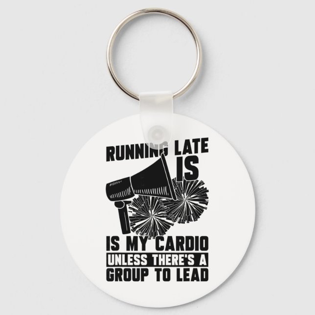 Cheerleading - Cheercaptain Cheerleader  Keychain (Front)
