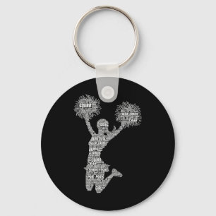 Cheerleading Cheerleader Cheer Girls _1 Keychain